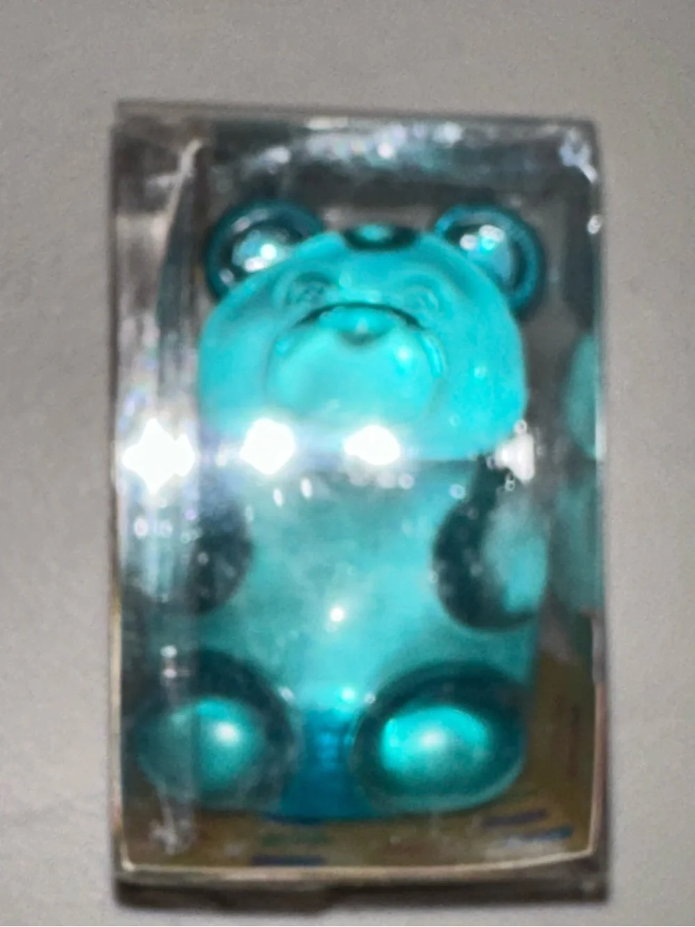 Squeeze Gummy Bear - Blue NWT